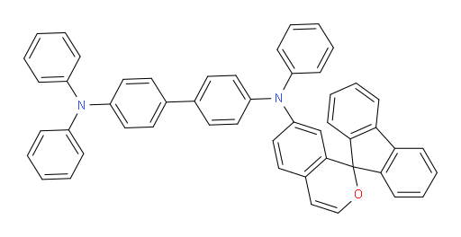 N4,N4,N4'-triphenyl-N4'-(spiro[fluorene-9,1'-isochromen]-7'-yl)-[1,1'-biphenyl]-4,4'-diamine