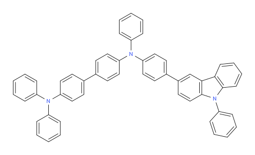 N4,N4,N4'-triphenyl-N4'-(4-(9-phenyl-9H-carbazol-3-yl)phenyl)-[1,1'-biphenyl]-4,4'-diamine