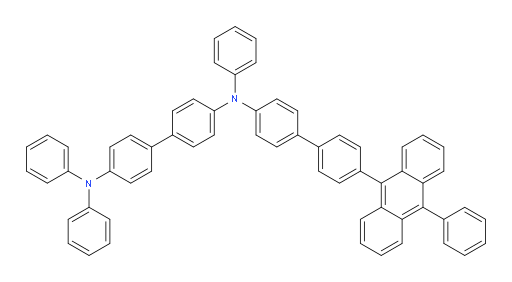 N4,N4,N4'-triphenyl-N4'-(4'-(10-phenylanthracen-9-yl)-[1,1'-biphenyl]-4-yl)-[1,1'-biphenyl]-4,4'-diamine