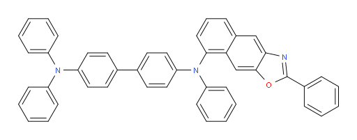 N4,N4,N4'-triphenyl-N4'-(2-phenylnaphtho[2,3-d]oxazol-8-yl)-[1,1'-biphenyl]-4,4'-diamine