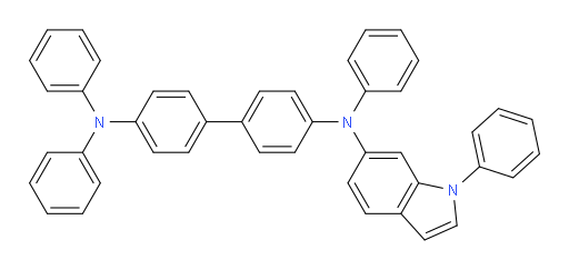 N4,N4,N4'-triphenyl-N4'-(1-phenyl-1H-indol-6-yl)-[1,1'-biphenyl]-4,4'-diamine