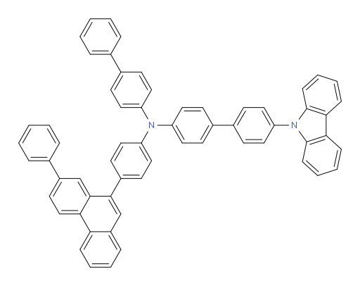 N-([1,1'-biphenyl]-4-yl)-4'-(9H-carbazol-9-yl)-N-(4-(7-phenylphenanthren-9-yl)phenyl)-[1,1'-biphenyl]-4-amine