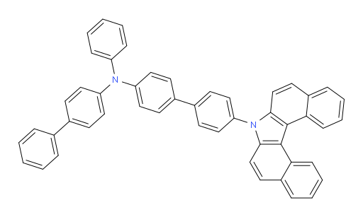 N-([1,1'-biphenyl]-4-yl)-4'-(7H-dibenzo[c,g]carbazol-7-yl)-N-phenyl-[1,1'-biphenyl]-4-amine
