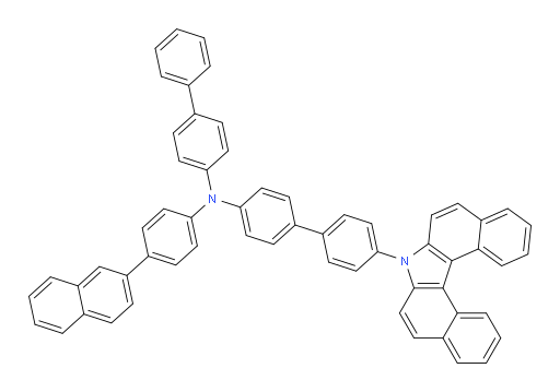 N-([1,1'-biphenyl]-4-yl)-4'-(7H-dibenzo[c,g]carbazol-7-yl)-N-(4-(naphthalen-2-yl)phenyl)-[1,1'-biphenyl]-4-amine