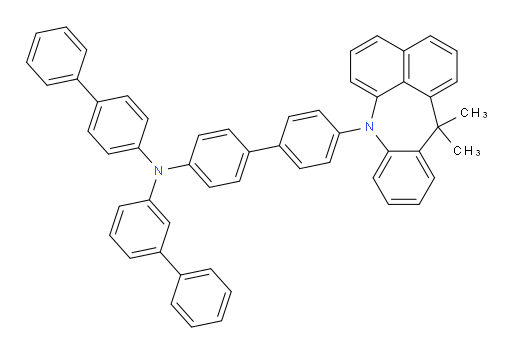 N-([1,1'-biphenyl]-4-yl)-N-(4'-(12,12-dimethylbenzo[f]naphtho[1,8-bc]azepin-7(12H)-yl)-[1,1'-biphenyl]-4-yl)-[1,1'-biphenyl]-3-amine