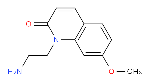 1-(2-aminoethyl)-7-methoxyquinolin-2(1H)-one