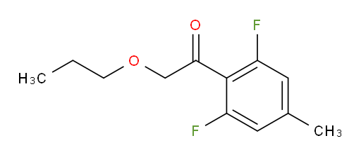 1-(2,6-difluoro-4-methylphenyl)-2-propoxyethanone
