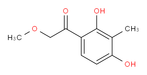 1-(2,4-dihydroxy-3-methylphenyl)-2-methoxyethanone