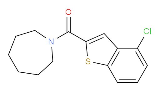 azepan-1-yl(4-chlorobenzo[b]thiophen-2-yl)methanone