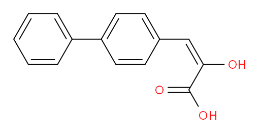 (E)-3-([1,1'-biphenyl]-4-yl)-2-hydroxyacrylic acid