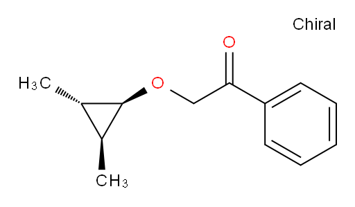 2-((2S,3S)-2,3-dimethylcyclopropoxy)-1-phenylethanone