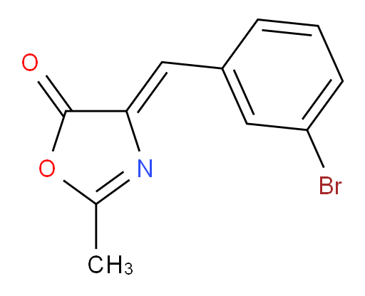 (E)-4-(3-bromobenzylidene)-2-methyloxazol-5(4H)-one