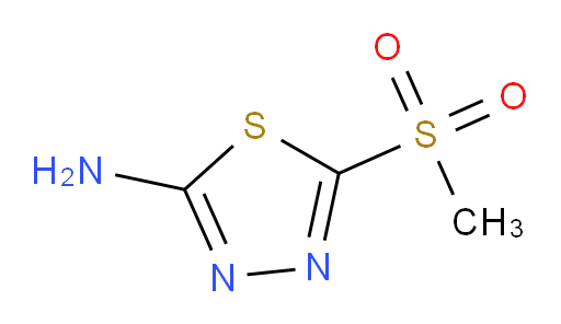 5-(methylsulfonyl)-1,3,4-thiadiazol-2-amine