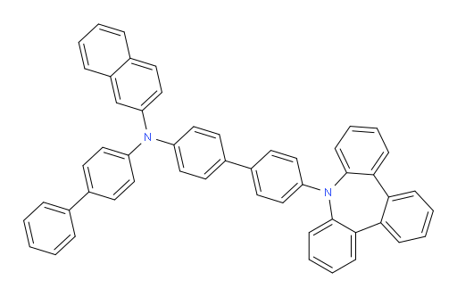 N-(4'-(9H-tribenzo[b,d,f]azepin-9-yl)-[1,1'-biphenyl]-4-yl)-N-([1,1'-biphenyl]-4-yl)naphthalen-2-amine