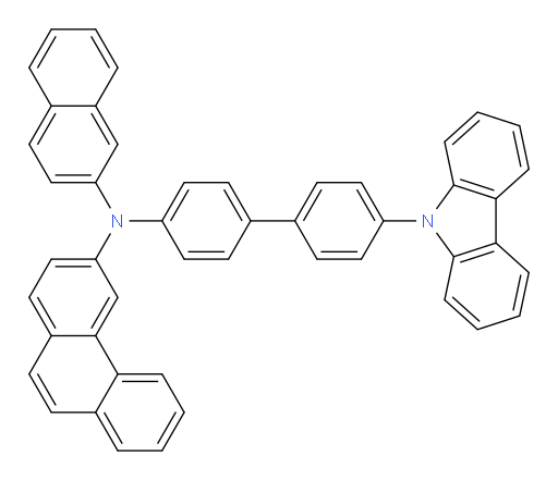 N-(4'-(9H-carbazol-9-yl)-[1,1'-biphenyl]-4-yl)-N-(naphthalen-2-yl)phenanthren-3-amine