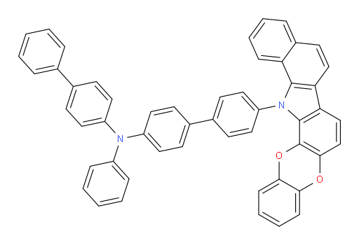 N-([1,1'-biphenyl]-4-yl)-4'-(15H-benzo[a]benzo[5,6][1,4]dioxino[2,3-i]carbazol-15-yl)-N-phenyl-[1,1'-biphenyl]-4-amine