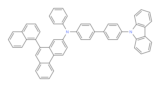 N-(4'-(9H-carbazol-9-yl)-[1,1'-biphenyl]-4-yl)-10-(naphthalen-1-yl)-N-phenylphenanthren-2-amine
