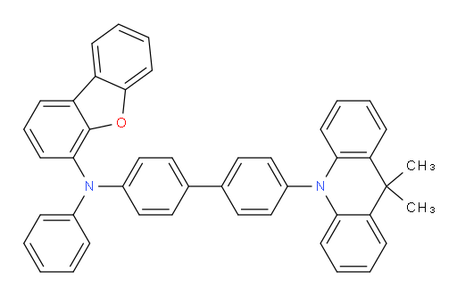 N-(4'-(9,9-dimethylacridin-10(9H)-yl)-[1,1'-biphenyl]-4-yl)-N-phenyldibenzo[b,d]furan-4-amine