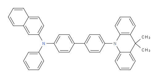 N-(4'-(9,9-dimethylacridin-10(9H)-yl)-[1,1'-biphenyl]-4-yl)-N-phenylnaphthalen-2-amine