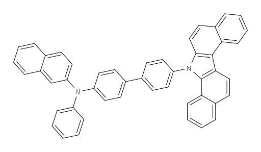N-(4'-(7H-dibenzo[a,g]carbazol-7-yl)-[1,1'-biphenyl]-4-yl)-N-phenylnaphthalen-2-amine