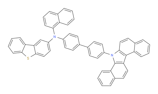 N-(4'-(7H-dibenzo[a,g]carbazol-7-yl)-[1,1'-biphenyl]-4-yl)-N-(naphthalen-1-yl)dibenzo[b,d]thiophen-2-amine