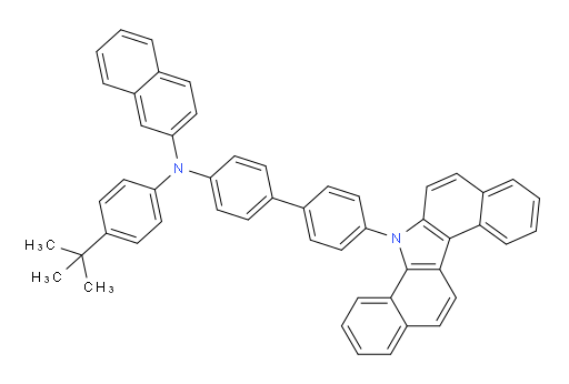 N-(4'-(7H-dibenzo[a,g]carbazol-7-yl)-[1,1'-biphenyl]-4-yl)-N-(4-(tert-butyl)phenyl)naphthalen-2-amine