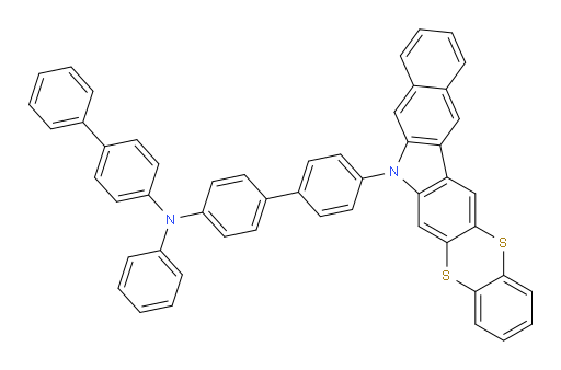 N-([1,1'-biphenyl]-4-yl)-4'-(7H-benzo[b]benzo[5,6][1,4]dithiino[2,3-h]carbazol-7-yl)-N-phenyl-[1,1'-biphenyl]-4-amine