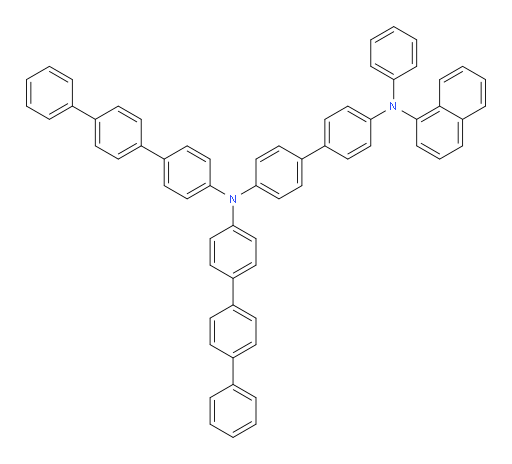 N4,N4-di([1,1':4',1''-terphenyl]-4-yl)-N4'-(naphthalen-1-yl)-N4'-phenyl-[1,1'-biphenyl]-4,4'-diamine