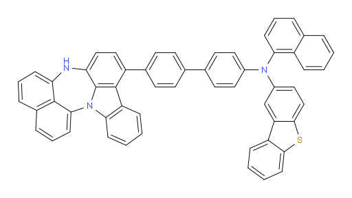 N-(4'-(4H-naphtho[1',8':5,6,7][1,4]diazepino[3,2,1-jk]carbazol-7-yl)-[1,1'-biphenyl]-4-yl)-N-(naphthalen-1-yl)dibenzo[b,d]thiophen-2-amine