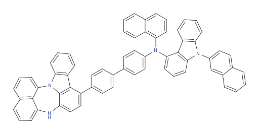 N-(4'-(4H-naphtho[1',8':5,6,7][1,4]diazepino[3,2,1-jk]carbazol-7-yl)-[1,1'-biphenyl]-4-yl)-N-(naphthalen-1-yl)-9-(naphthalen-2-yl)-9H-carbazol-4-amine