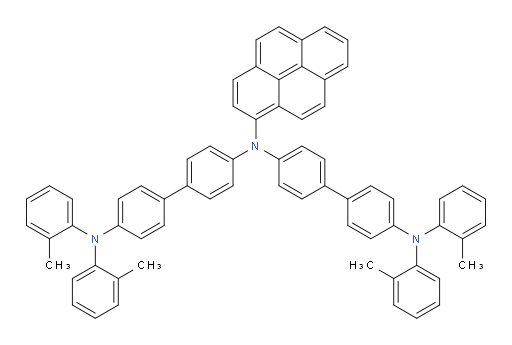 N4-(4'-(di-o-tolylamino)-[1,1'-biphenyl]-4-yl)-N4-(pyren-1-yl)-N4',N4'-di-o-tolyl-[1,1'-biphenyl]-4,4'-diamine