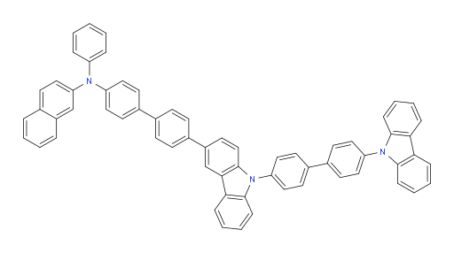N-(4'-(9-(4'-(9H-carbazol-9-yl)-[1,1'-biphenyl]-4-yl)-9H-carbazol-3-yl)-[1,1'-biphenyl]-4-yl)-N-phenylnaphthalen-2-amine