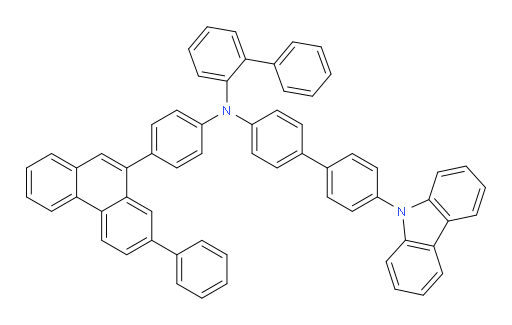 N-(4'-(9H-carbazol-9-yl)-[1,1'-biphenyl]-4-yl)-N-(4-(7-phenylphenanthren-9-yl)phenyl)-[1,1'-biphenyl]-2-amine