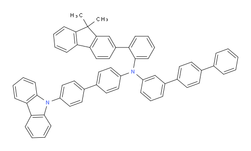 N-(4'-(9H-carbazol-9-yl)-[1,1'-biphenyl]-4-yl)-N-(2-(9,9-dimethyl-9H-fluoren-2-yl)phenyl)-[1,1':4',1''-terphenyl]-3-amine