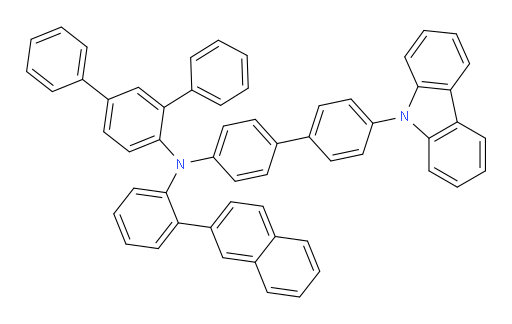 N-(4'-(9H-carbazol-9-yl)-[1,1'-biphenyl]-4-yl)-N-(2-(naphthalen-2-yl)phenyl)-[1,1':3',1''-terphenyl]-4'-amine