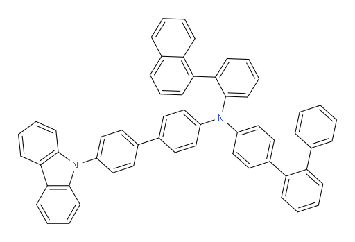 N-(4'-(9H-carbazol-9-yl)-[1,1'-biphenyl]-4-yl)-N-(2-(naphthalen-1-yl)phenyl)-[1,1':2',1''-terphenyl]-4-amine
