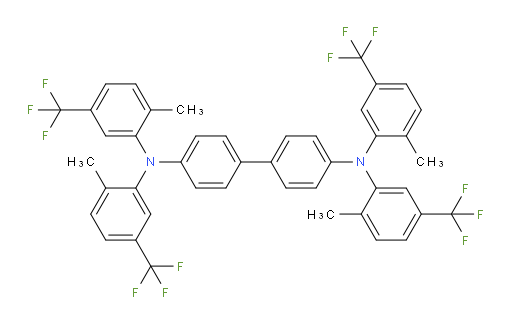 N4,N4,N4',N4'-tetrakis(2-methyl-5-(trifluoromethyl)phenyl)-[1,1'-biphenyl]-4,4'-diamine