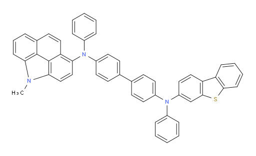 N4-(dibenzo[b,d]thiophen-3-yl)-N4'-(4-methyl-4H-benzo[def]carbazol-1-yl)-N4,N4'-diphenyl-[1,1'-biphenyl]-4,4'-diamine