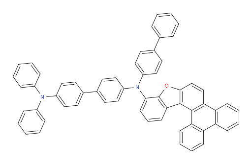N4-([1,1'-biphenyl]-4-yl)-N4',N4'-diphenyl-N4-(triphenyleno[2,1-b]benzofuran-8-yl)-[1,1'-biphenyl]-4,4'-diamine