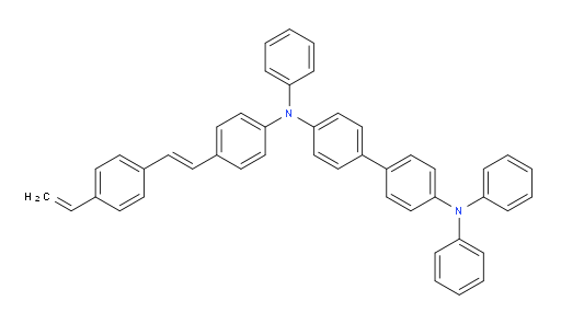 (E)-N4,N4,N4'-triphenyl-N4'-(4-(4-vinylstyryl)phenyl)-[1,1'-biphenyl]-4,4'-diamine