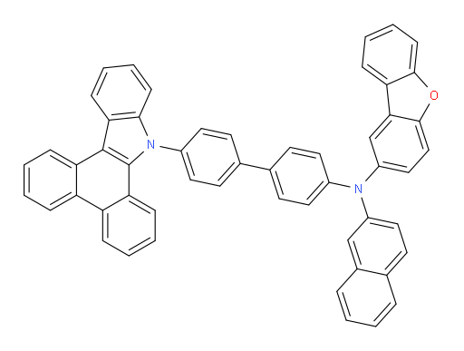 N-(4'-(9H-dibenzo[a,c]carbazol-9-yl)-[1,1'-biphenyl]-4-yl)-N-(naphthalen-2-yl)dibenzo[b,d]furan-2-amine