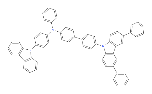 N-(4-(9H-carbazol-9-yl)phenyl)-4'-(3,6-diphenyl-9H-carbazol-9-yl)-N-phenyl-[1,1'-biphenyl]-4-amine
