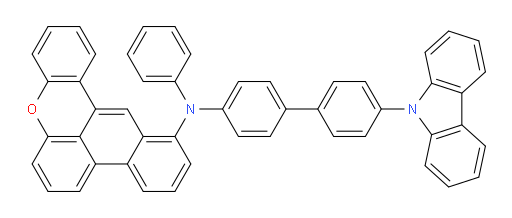 N-(4'-(9H-carbazol-9-yl)-[1,1'-biphenyl]-4-yl)-N-phenylnaphtho[1,2,3-kl]xanthen-1-amine