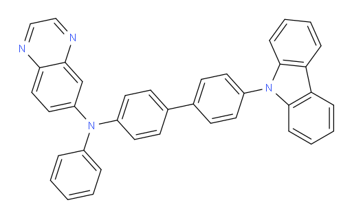 N-(4'-(9H-carbazol-9-yl)-[1,1'-biphenyl]-4-yl)-N-phenylquinoxalin-6-amine