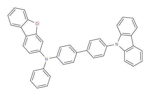 N-(4'-(9H-carbazol-9-yl)-[1,1'-biphenyl]-4-yl)-N-phenyldibenzo[b,d]furan-3-amine
