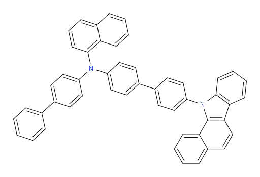 N-(4'-(11H-benzo[a]carbazol-11-yl)-[1,1'-biphenyl]-4-yl)-N-([1,1'-biphenyl]-4-yl)naphthalen-1-amine