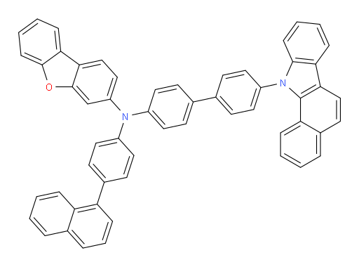 N-(4'-(11H-benzo[a]carbazol-11-yl)-[1,1'-biphenyl]-4-yl)-N-(4-(naphthalen-1-yl)phenyl)dibenzo[b,d]furan-3-amine
