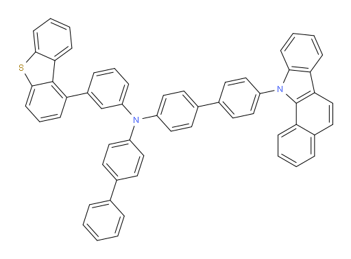 N-([1,1'-biphenyl]-4-yl)-4'-(11H-benzo[a]carbazol-11-yl)-N-(3-(dibenzo[b,d]thiophen-1-yl)phenyl)-[1,1'-biphenyl]-4-amine