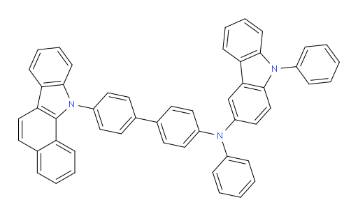 N-(4'-(11H-benzo[a]carbazol-11-yl)-[1,1'-biphenyl]-4-yl)-N,9-diphenyl-9H-carbazol-3-amine