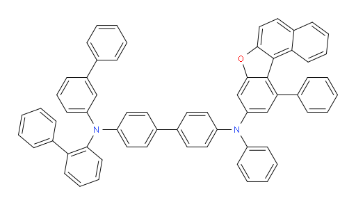 N4-([1,1'-biphenyl]-2-yl)-N4-([1,1'-biphenyl]-3-yl)-N4'-phenyl-N4'-(11-phenylnaphtho[2,1-b]benzofuran-9-yl)-[1,1'-biphenyl]-4,4'-diamine